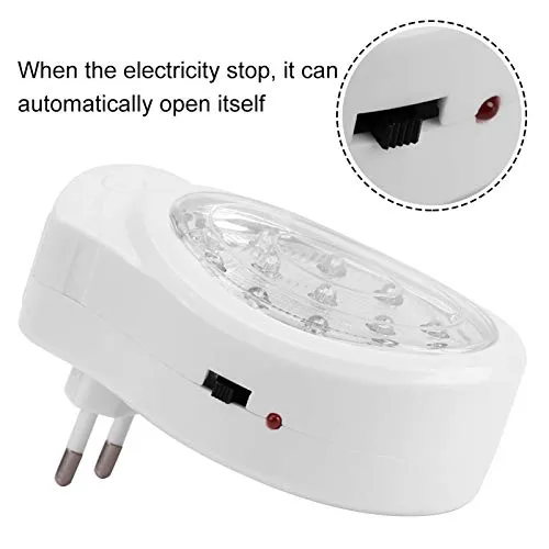 Garosa KG-913 lampe de secours LED 13 LED batterie 700 mAh prise UE