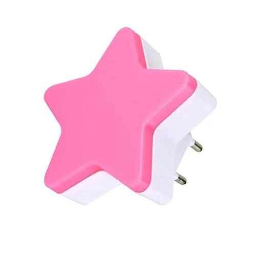 Garosa veilleuse LED étoile capteur 0,1 W rose