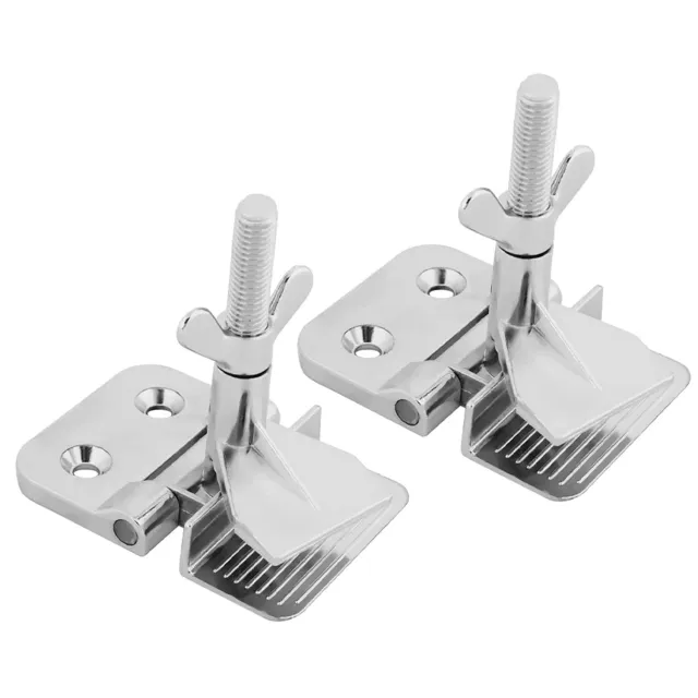 Garosa pince charnière papillon inox paire 85 mm