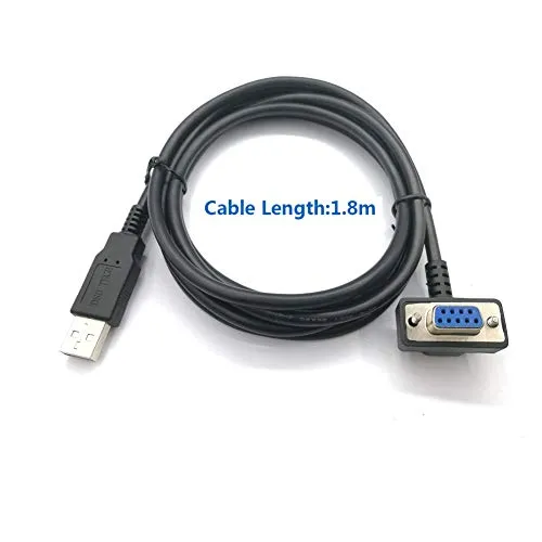 PLC Tech SH-RS232C câble USB TTL DB9 femelle 5 V 1,8 m