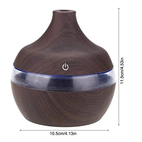 Garosa humidificateur ultrasonique 300 ml à brume froide, 7 LED