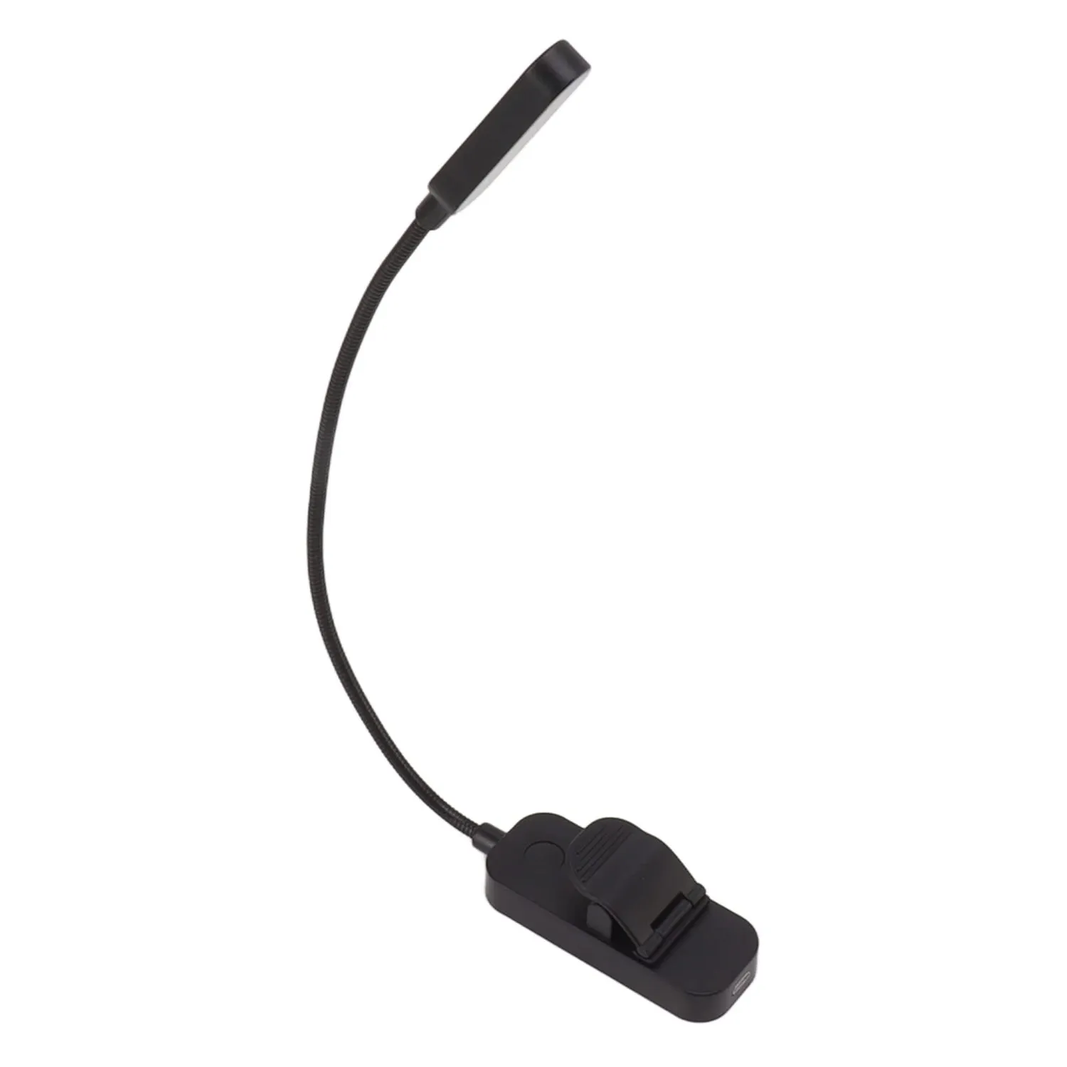 Garosa lampe lecture pince LED USB noire 8 LED 450mAh