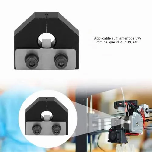 Garosa connecteur soudure filament 1,75 mm noir