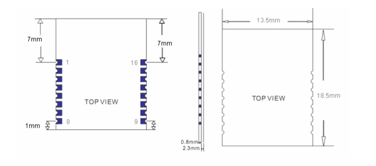 DSD TECH HM-11 module Bluetooth 4.0 BLE 3,3 V