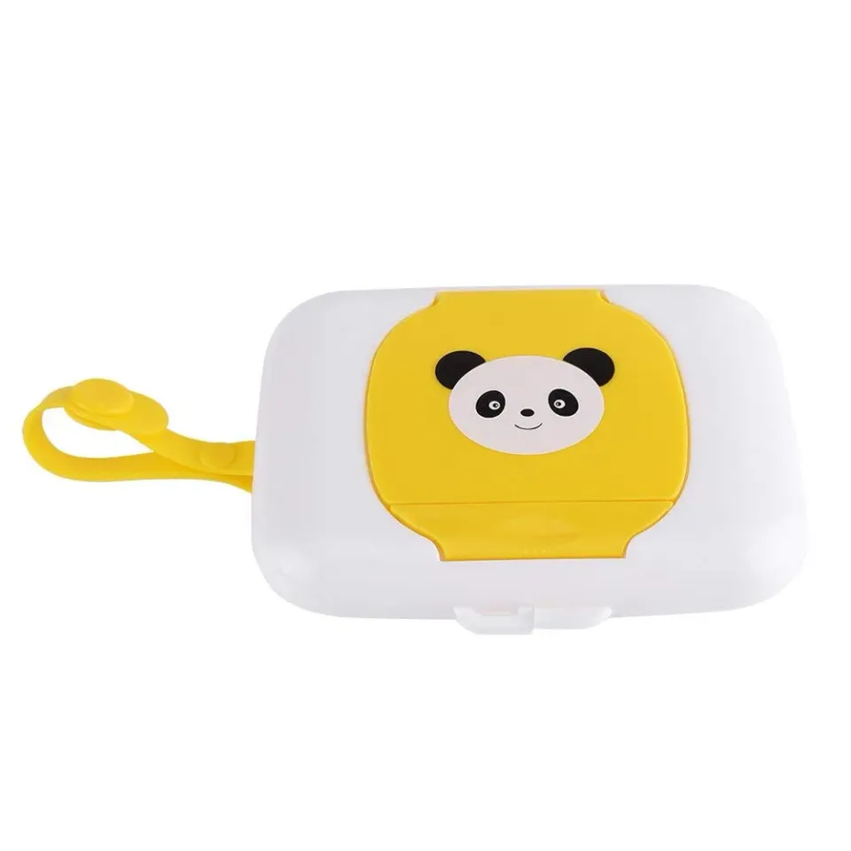 Garosa boîte à lingettes portable 16,4 x 11,7 cm PP silicone