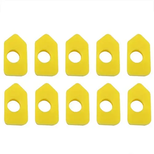 Garosa 986434 filtre à air mousse jaune lot de 10