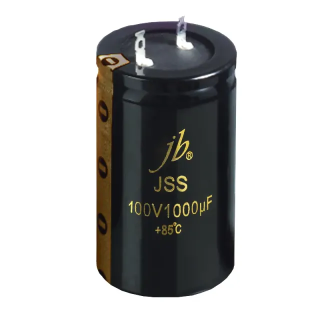 JB Capacitors JSS condensateur électrolytique aluminium à cosses 85°C