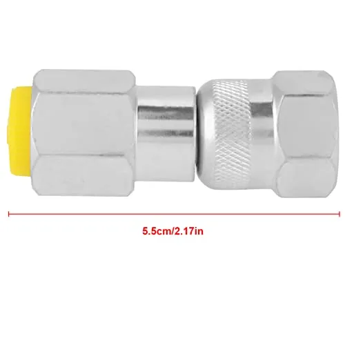 Garosa adaptateur test pression G1/4 M16 acier