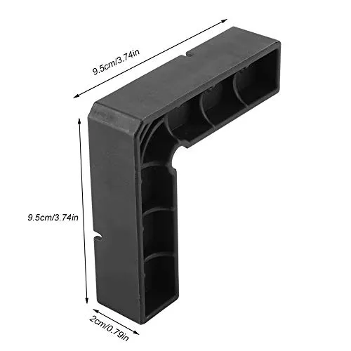 Garosa pince d’angle 90° ABS lot de 2, 9,5 cm