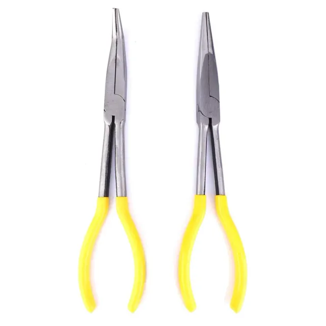 Garosa lot de 2 pinces à bec long 11 pouces acier carbone