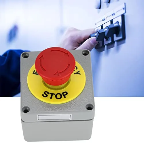 Garosa interrupteur d’arrêt d’urgence IP66 aluminium