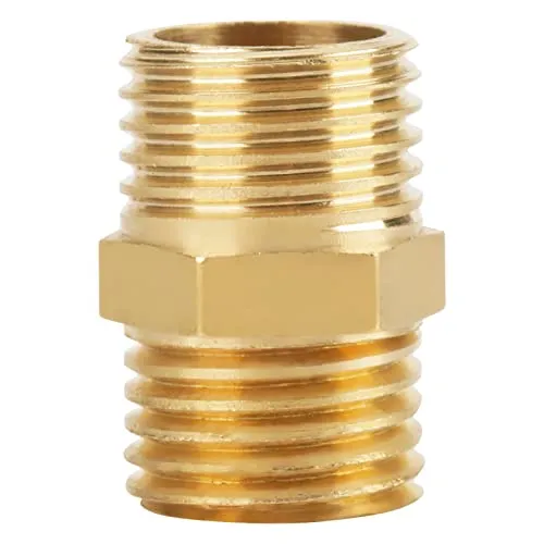 Garosa raccord hexagonal mâle 1/4 BSP, lot de 10 en laiton