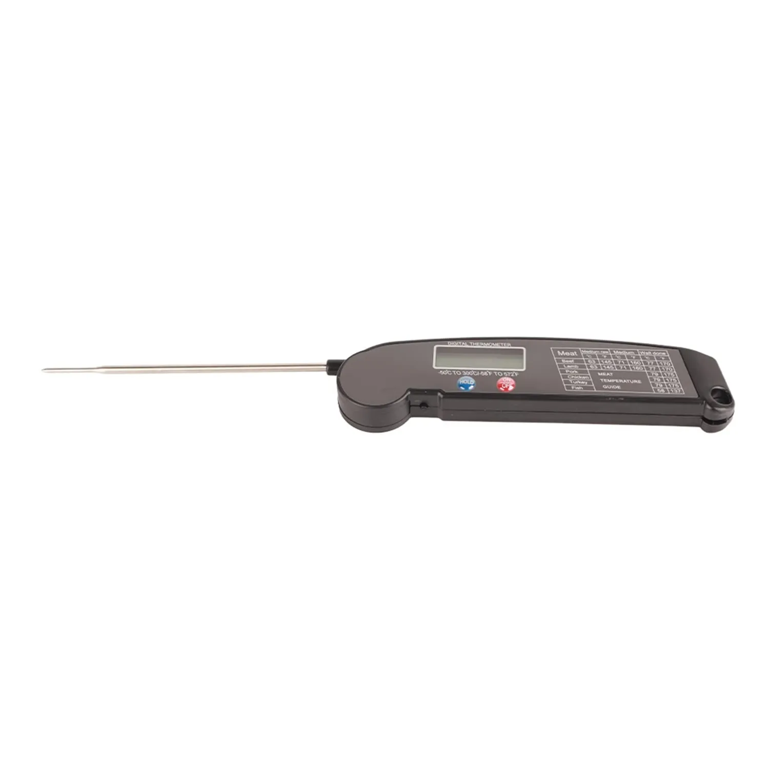 Garosa thermomètre cuisine digital sonde pliable LCD