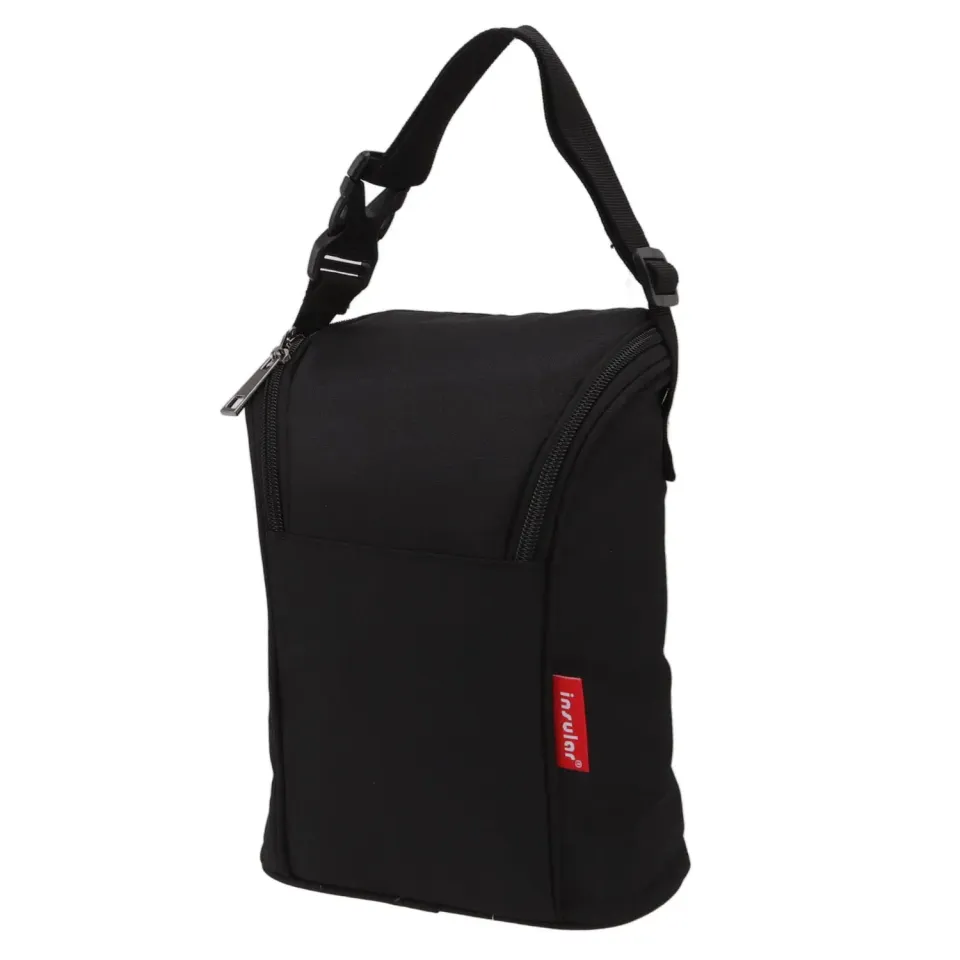 Garosa sac isotherme pour biberon noir en nylon