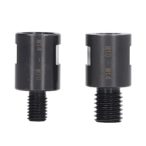 Garosa adaptateurs de foret M10 M14, lot de 2 en acier allié