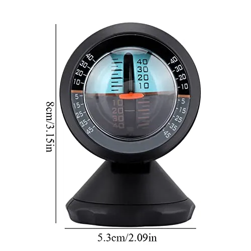 Garosa inclinomètre de voiture rotatif 360° pour pente