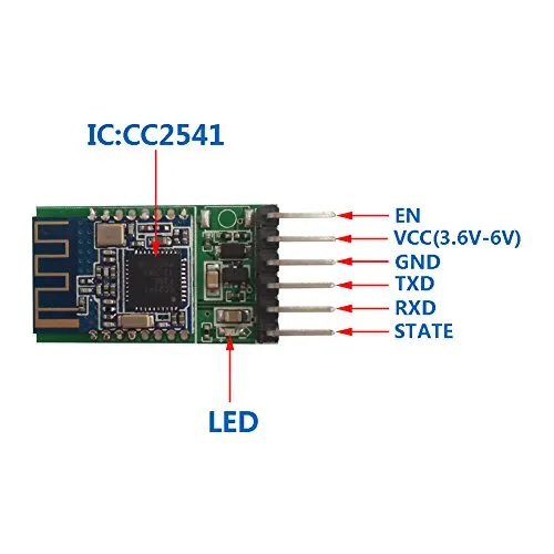 DSD TECH HM-11 module Bluetooth 4.0 BLE avec carte 6 broches