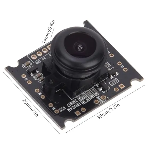 Garosa OV3660 module caméra USB grand angle 110° 2048 × 1536