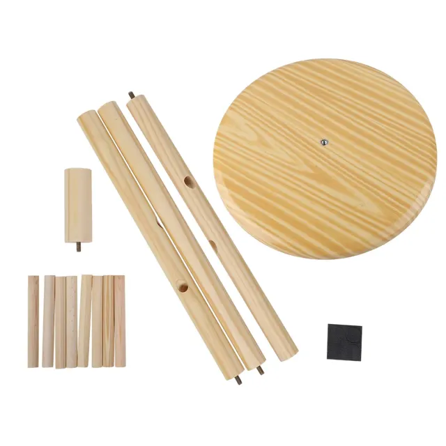 Garosa porte-manteau sur pied arbre bois naturel