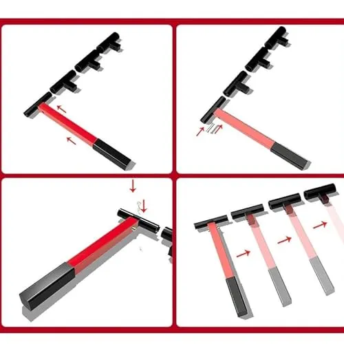 Garosa kit 4 clés réglage charnières 14-25mm acier