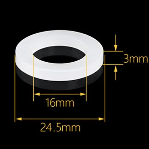 Garosa joints en silicone 3/4 pouce, lot de 12, souples