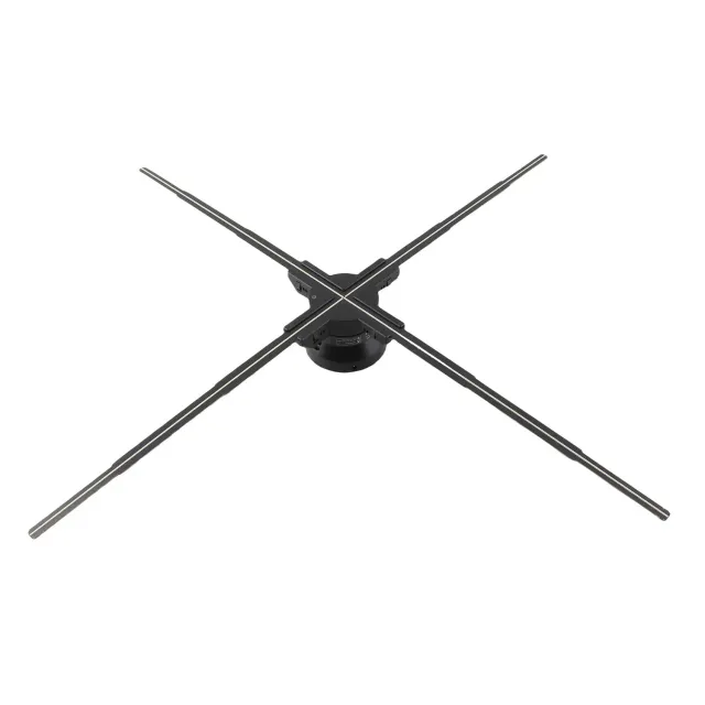 Garosa ventilateur holographique 3D 80 cm 928 LED WiFi