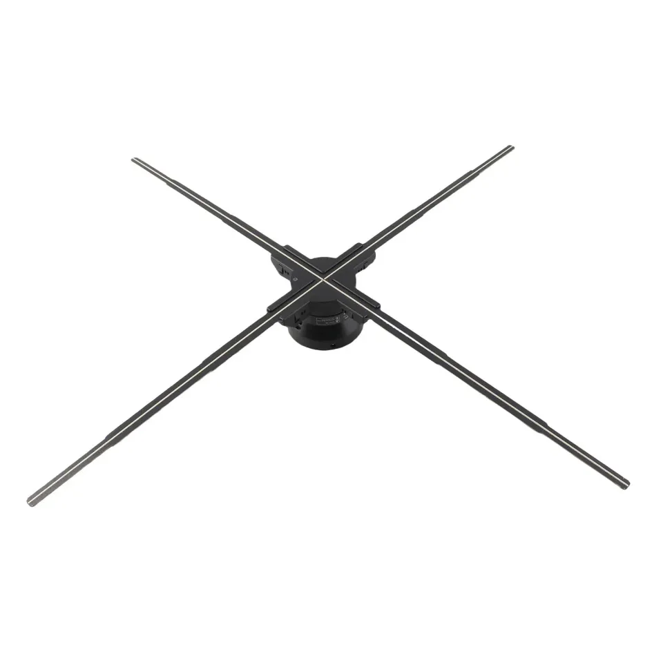Garosa ventilateur holographique 3D 80 cm 928 LED WiFi