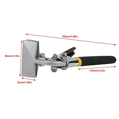 Garosa pince à plier la tôle courbée 32 mm en acier