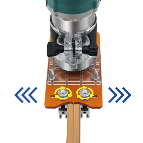 Garosa base défonceuse compacte 65 mm aluminium