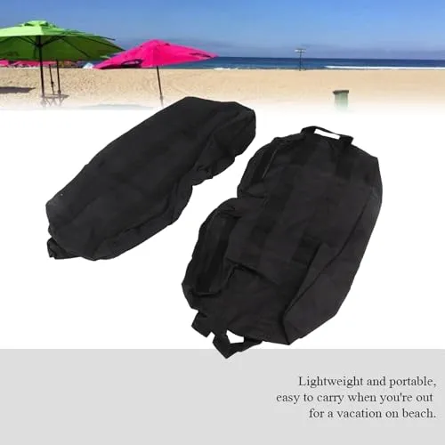 Garosa sac de lestage pour parasol, 2 pièces, remplissage sable