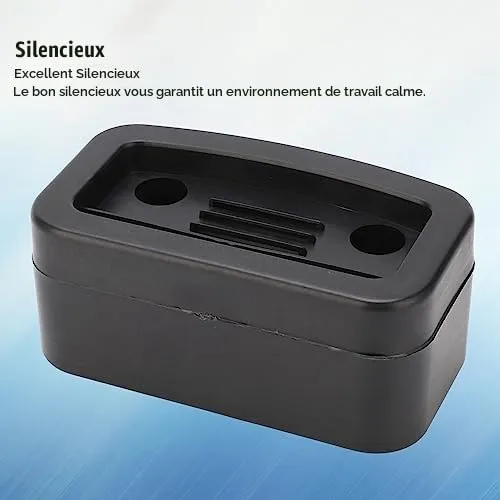 Garosa Silencieux de compresseur d’air 65 mm avec filtre d’entrée