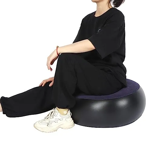 Garosa canapé gonflable portable en PVC floqué pour adultes et enfants