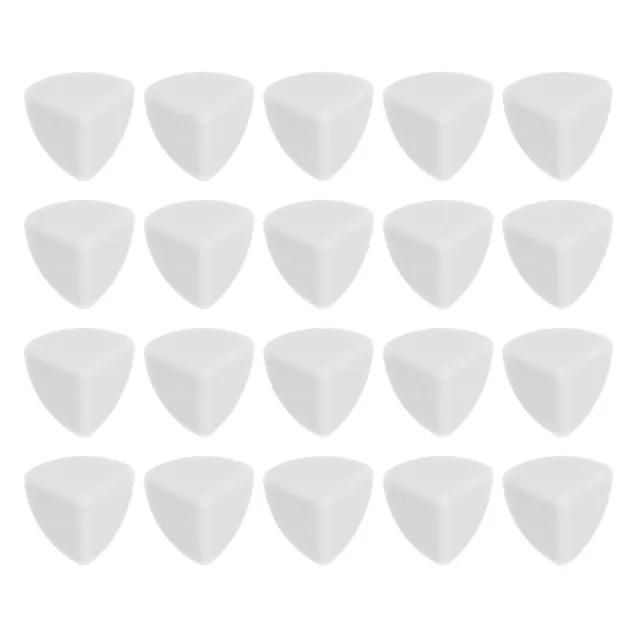 Garosa Protège-angles silicone blanc pur 20 pièces 3 cm