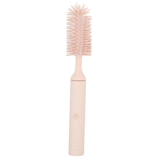 Garosa kit brosse biberon électrique rose silicone