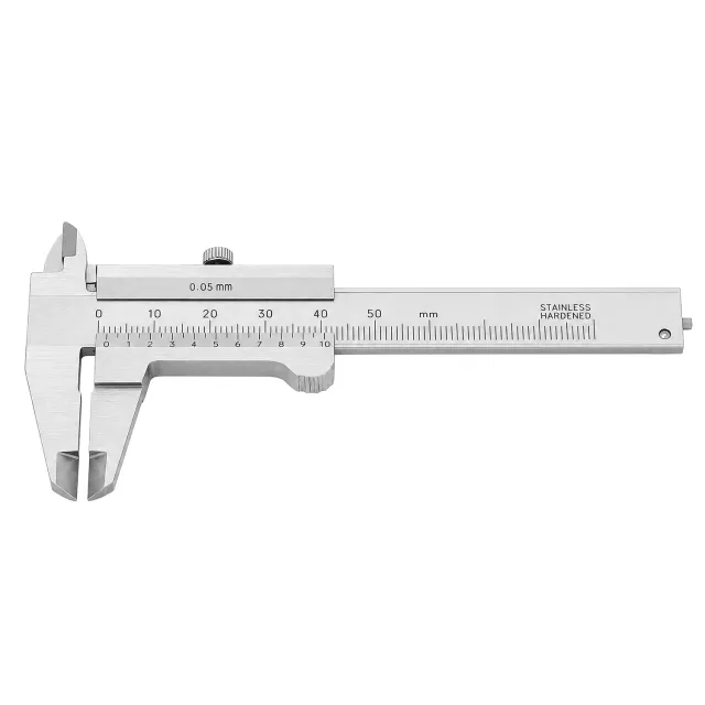 Garosa pied à coulisse portable 0–50 mm en acier inoxydable