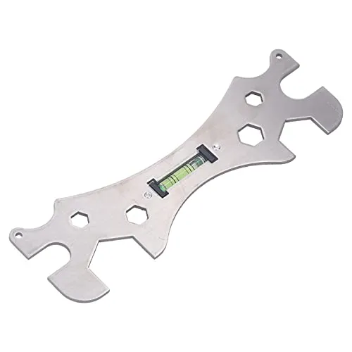 Garosa clé multifonction de plomberie avec niveau galvanisée